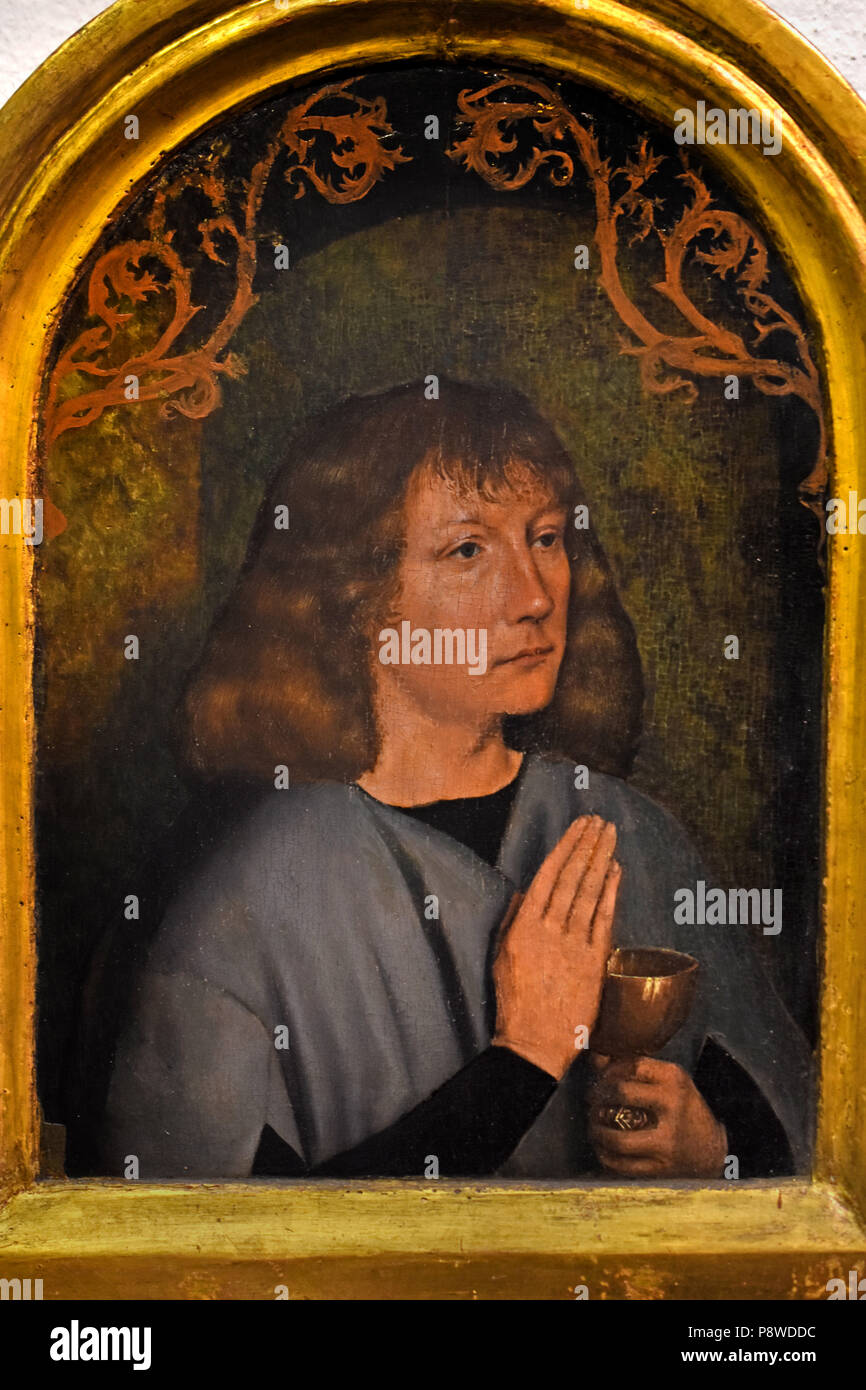 St. John the Evangelist by Quentin Massys METSYS 1466-1530 Belgian ...