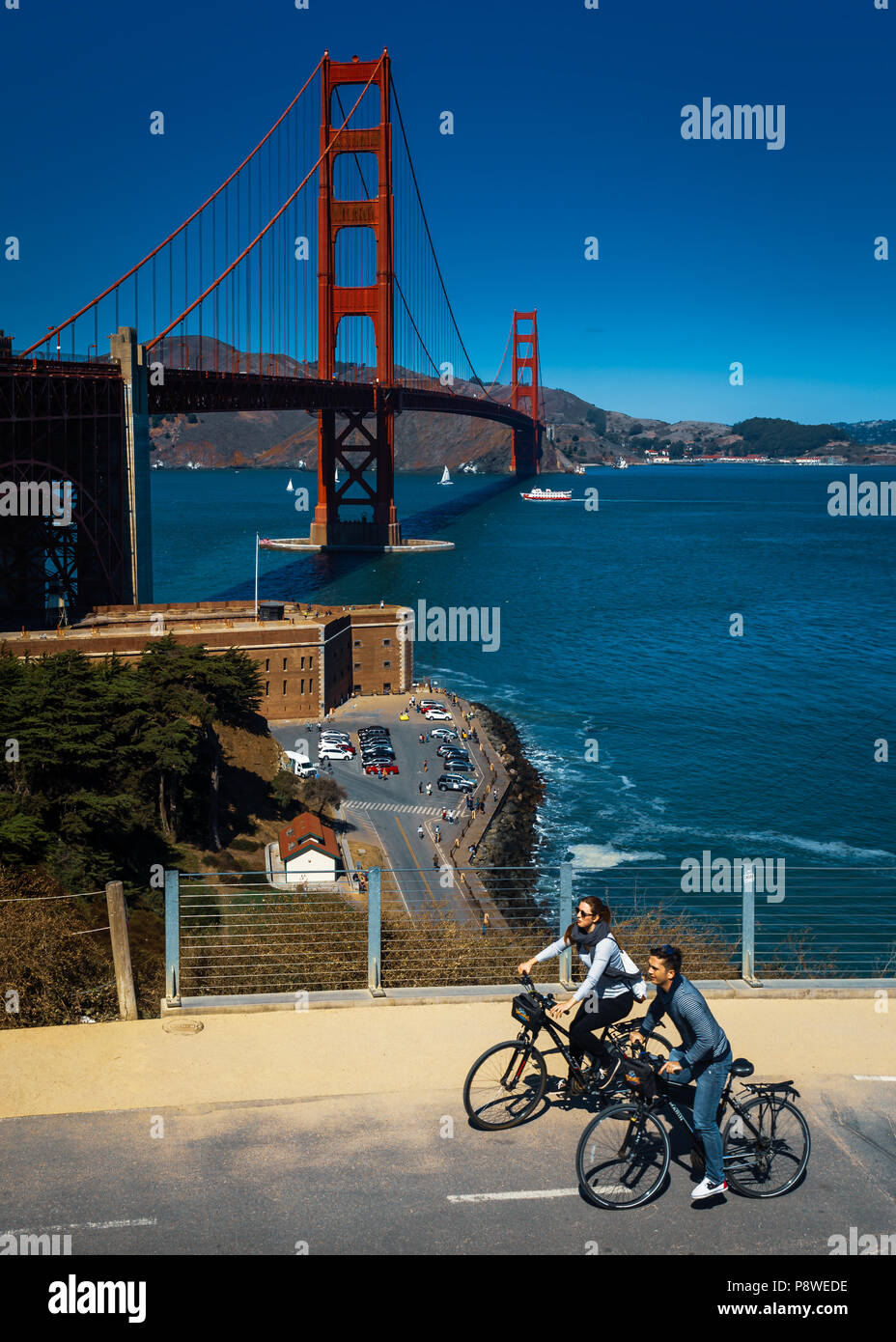 Golden Gate Bridge Stock Photo