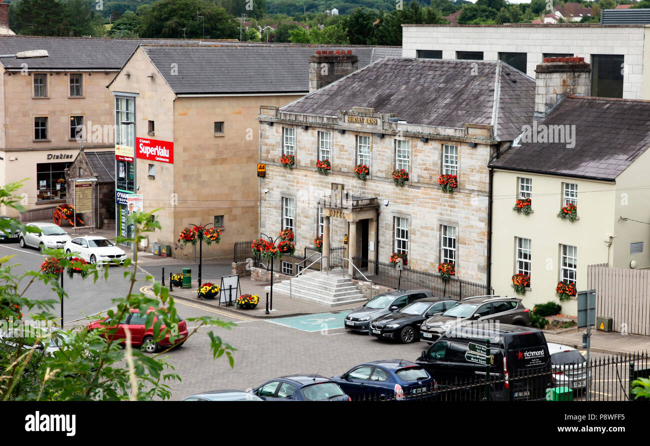 Shirley Arms Hotel, Carrickmacross, County Monaghan, Ireland Stock Photo