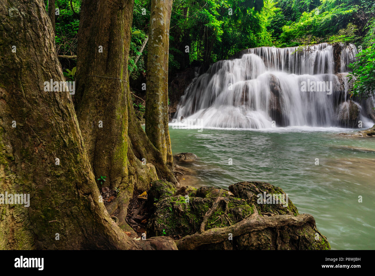 Waterfall in rainforest thailand hi res stock photography and images Waterfall in rainforest thailand hi res stock photography and images