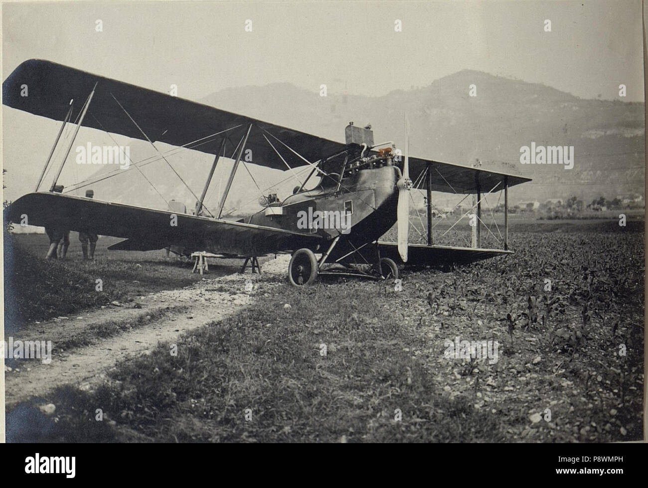 77 Cellerada, abgestürtztes österreichisches Flugzeug. (BildID 15669680) Stock Photo