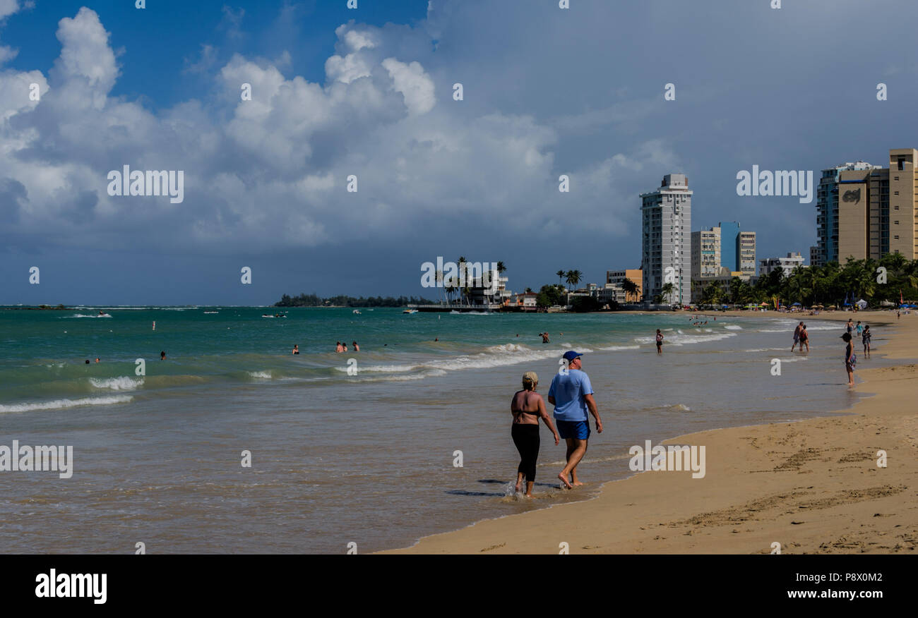San juan puerto rico beach hi-res stock photography and images - Alamy