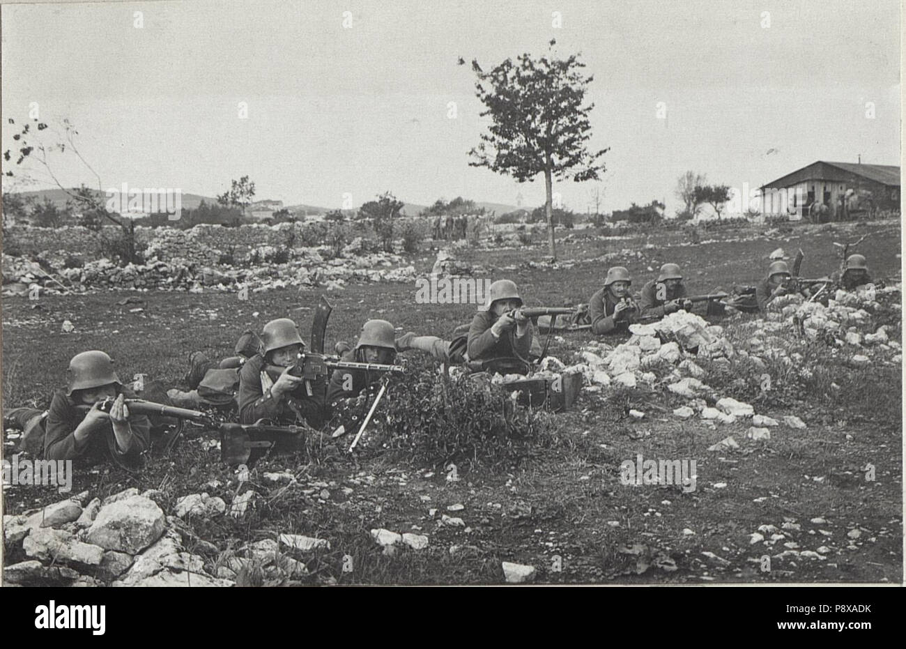 .   113 Deutsche Muskete Gruppe a.d. Isonzofront (BildID 15607144) Stock Photo