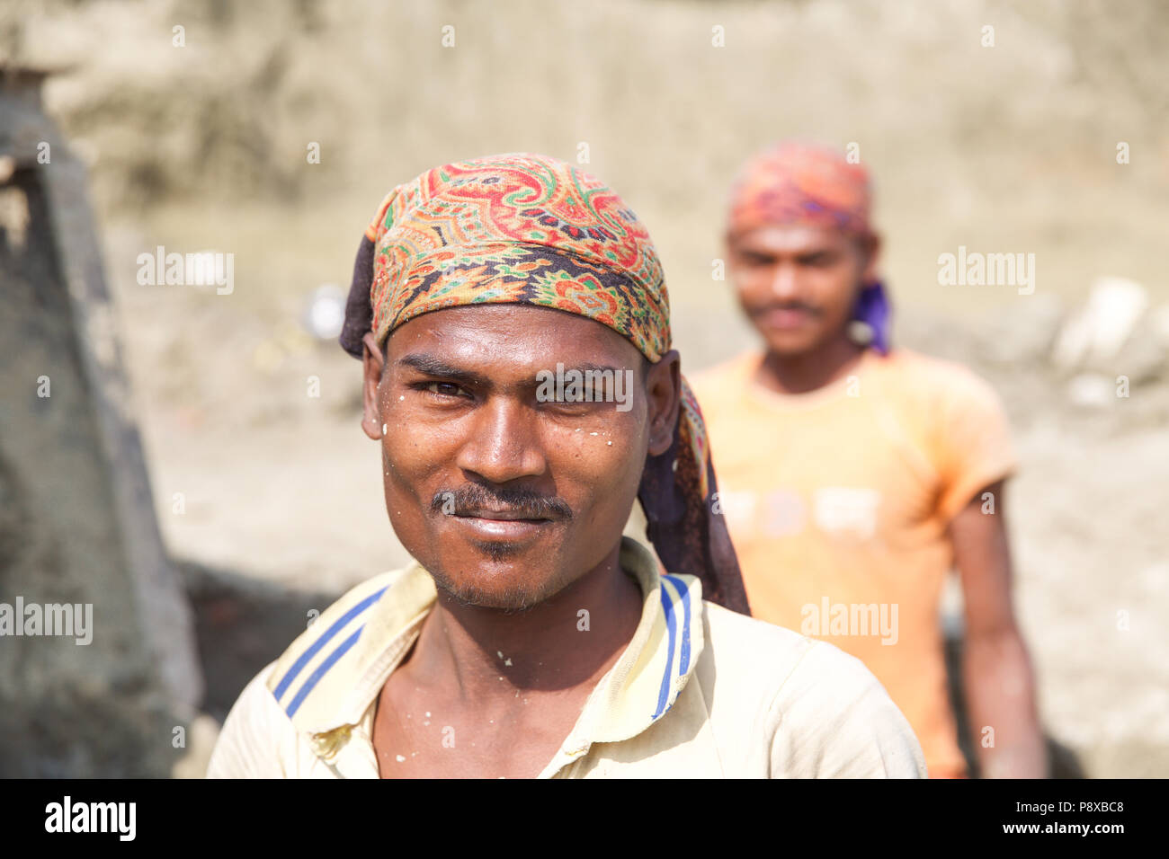 Brick fields in Kolkata, India Stock Photo - Alamy