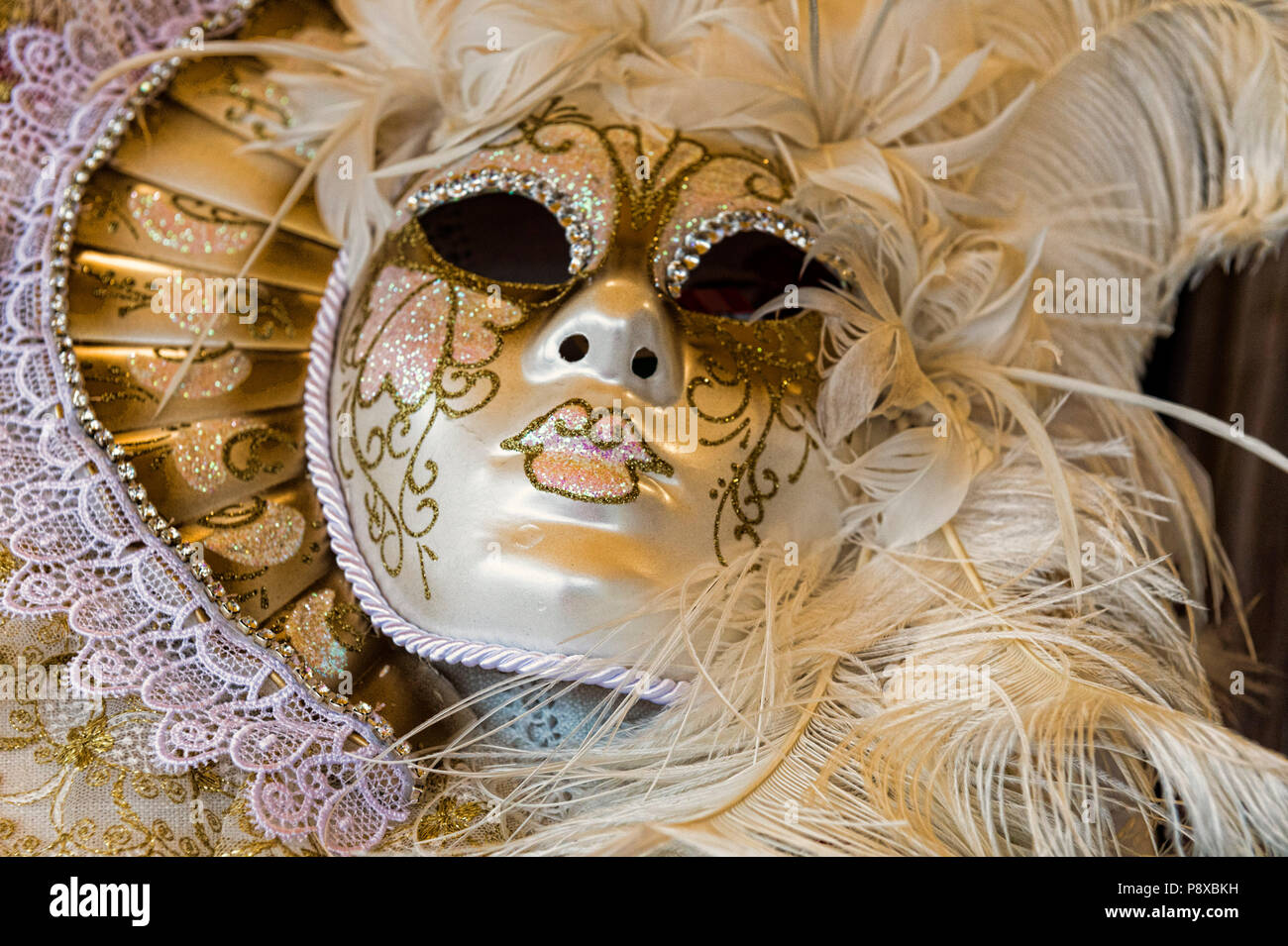 Venetian Masks Stock Photo