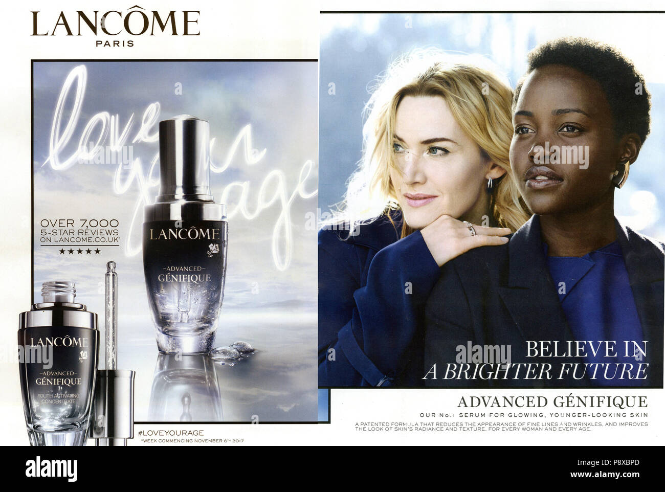 Lancome perfume advert sales