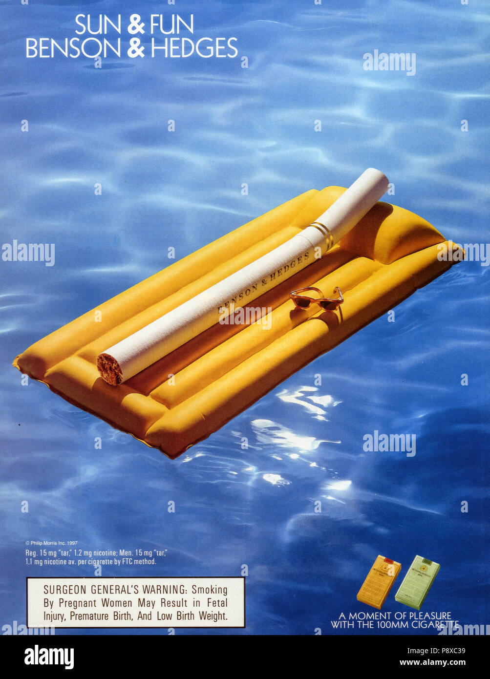 Benson and hedges and advert hires stock photography and images Alamy