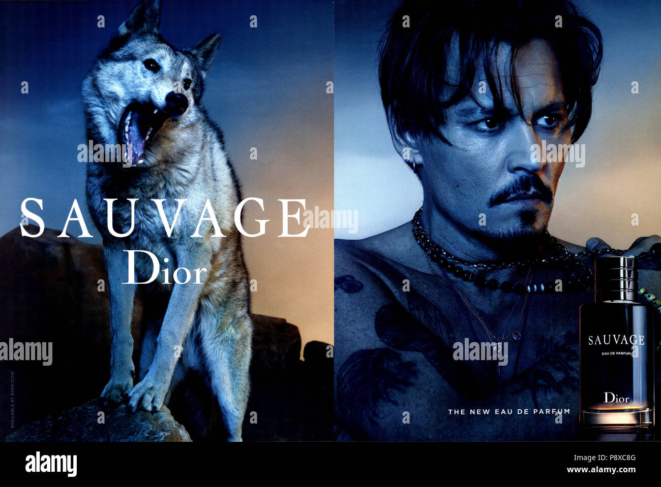 eau sauvage advert