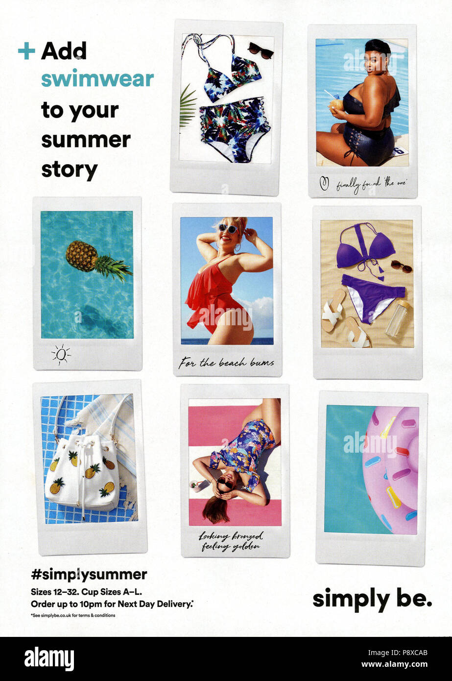 simply be swimwear advert