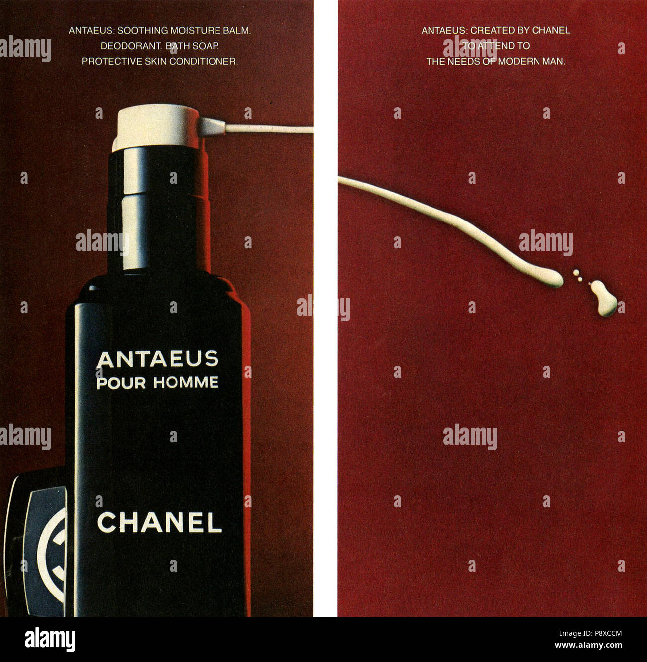 Chanel (Perfumes) 1987 Antaeus — Perfumes — Advertisement