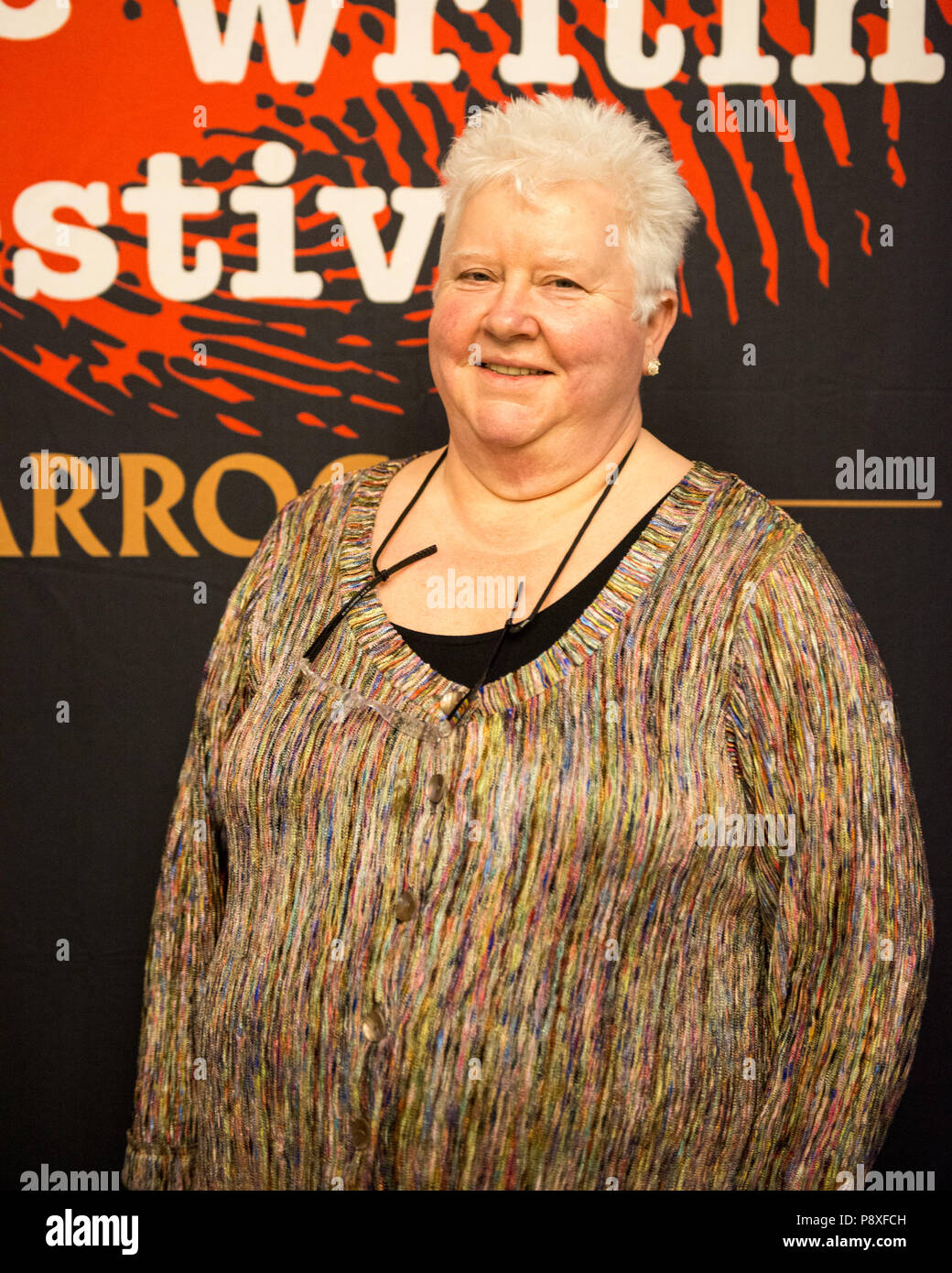 Photograph of the author Val McDermid Stock Photo Alamy