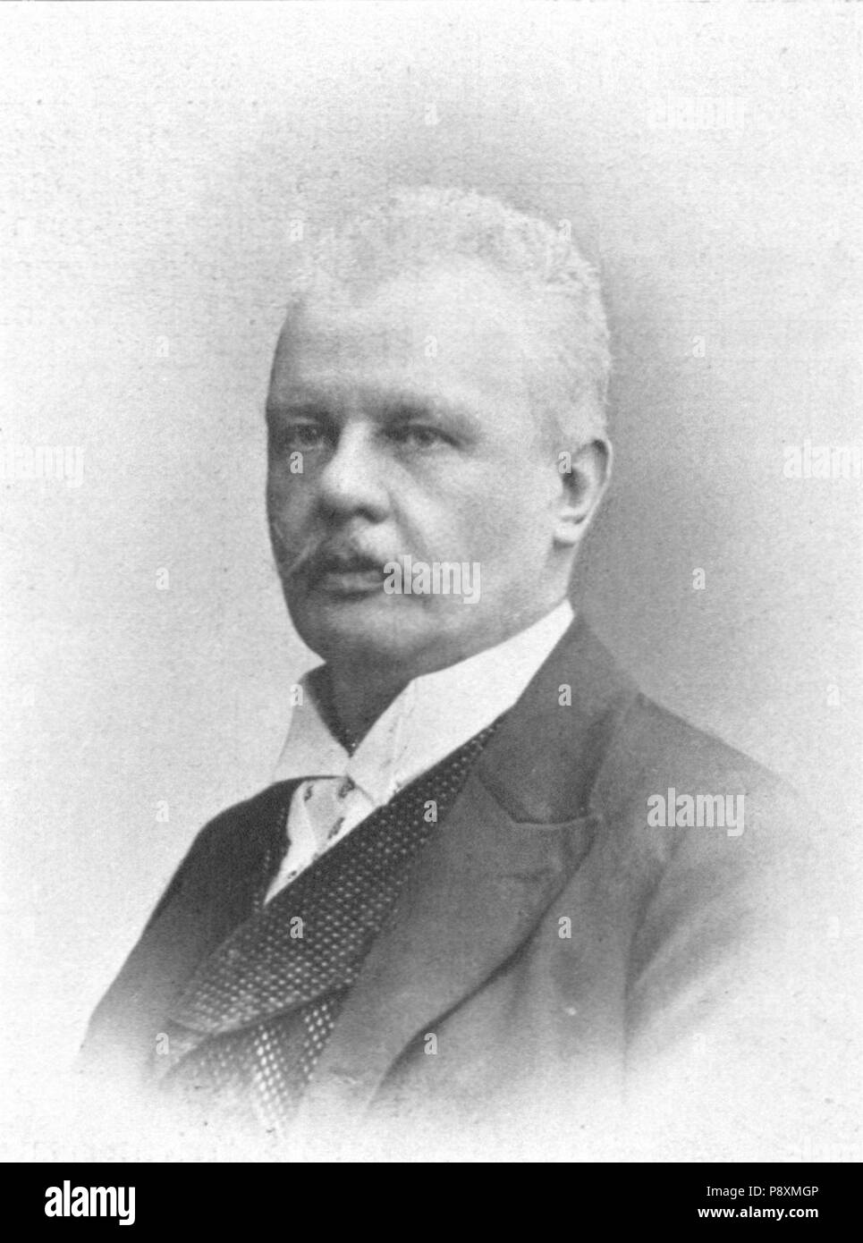 261 Dr. Robert Pattai, Präsident des österreichischen Abgordnetenhauses 1909 Pietzner Stock Photo