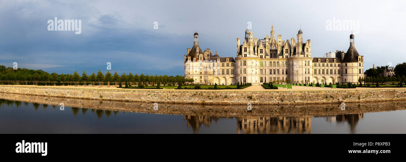 Schloss Chambord Stock Photo Alamy