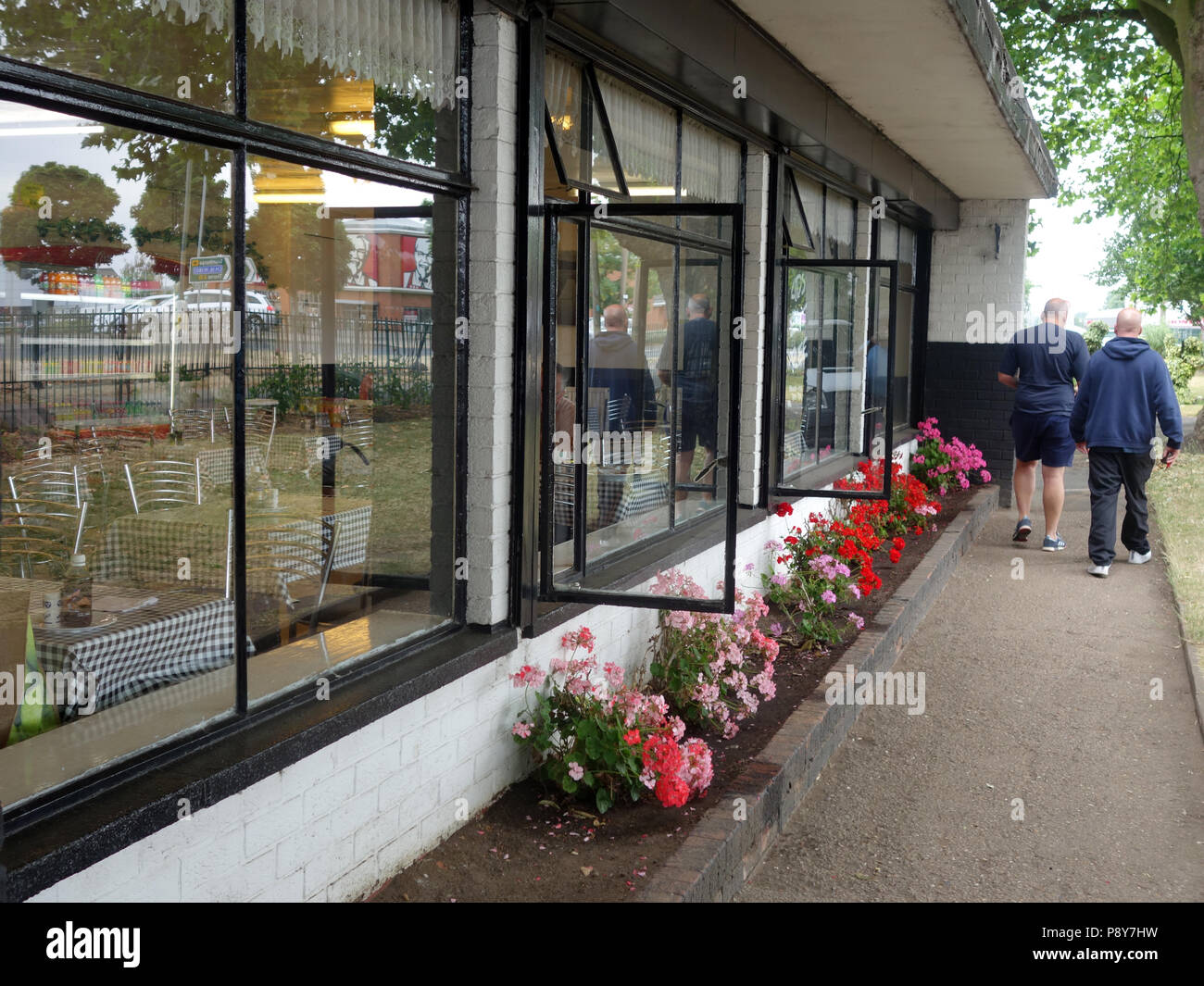 Old fashioned style cafe in Doncaster, England Stock Photo Alamy