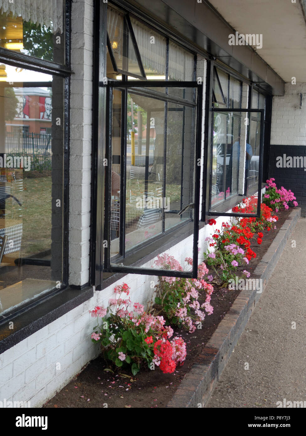 Old fashioned style cafe in Doncaster, England Stock Photo Alamy