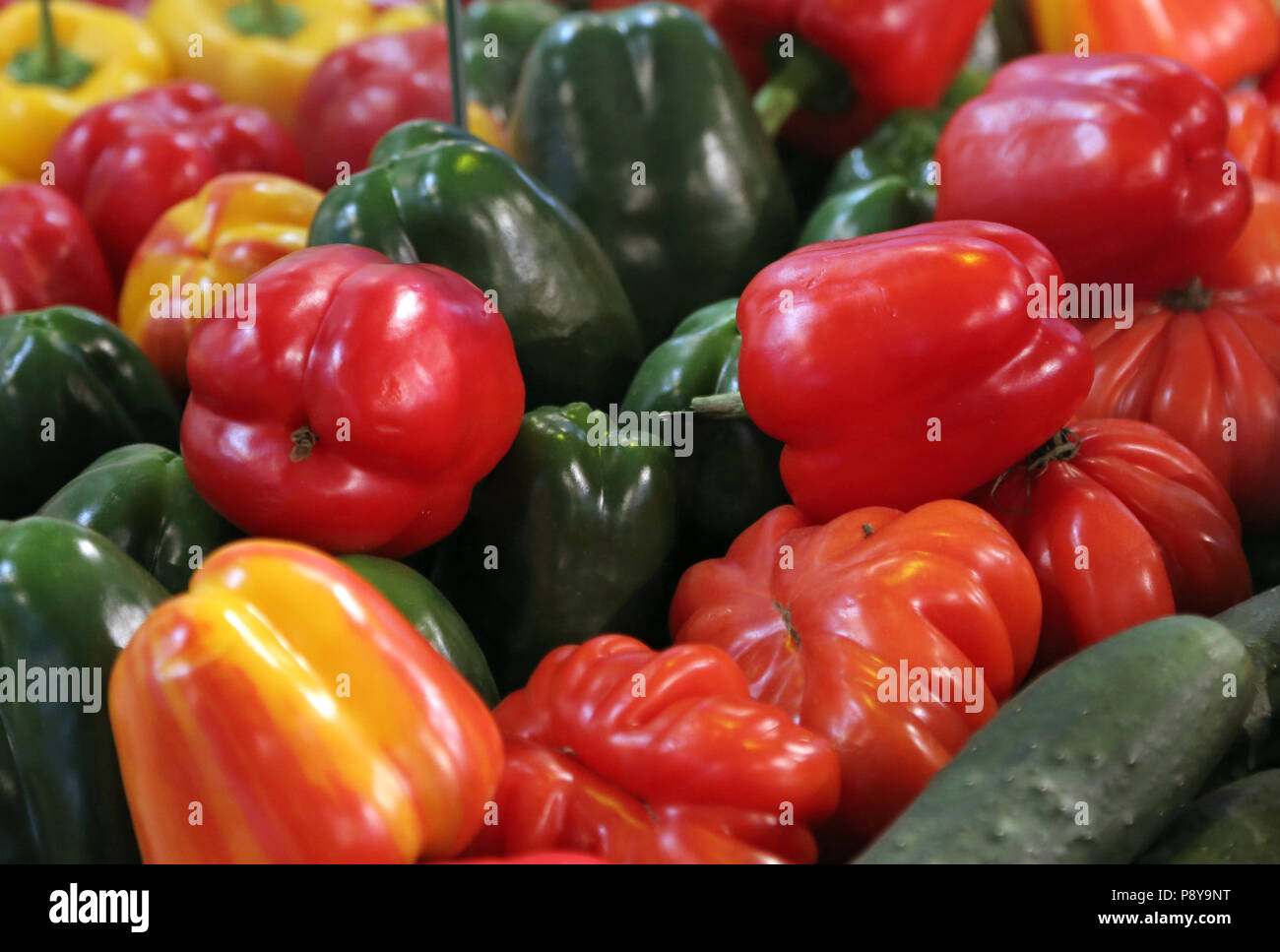 Berlin, Germany, peppers Stock Photo