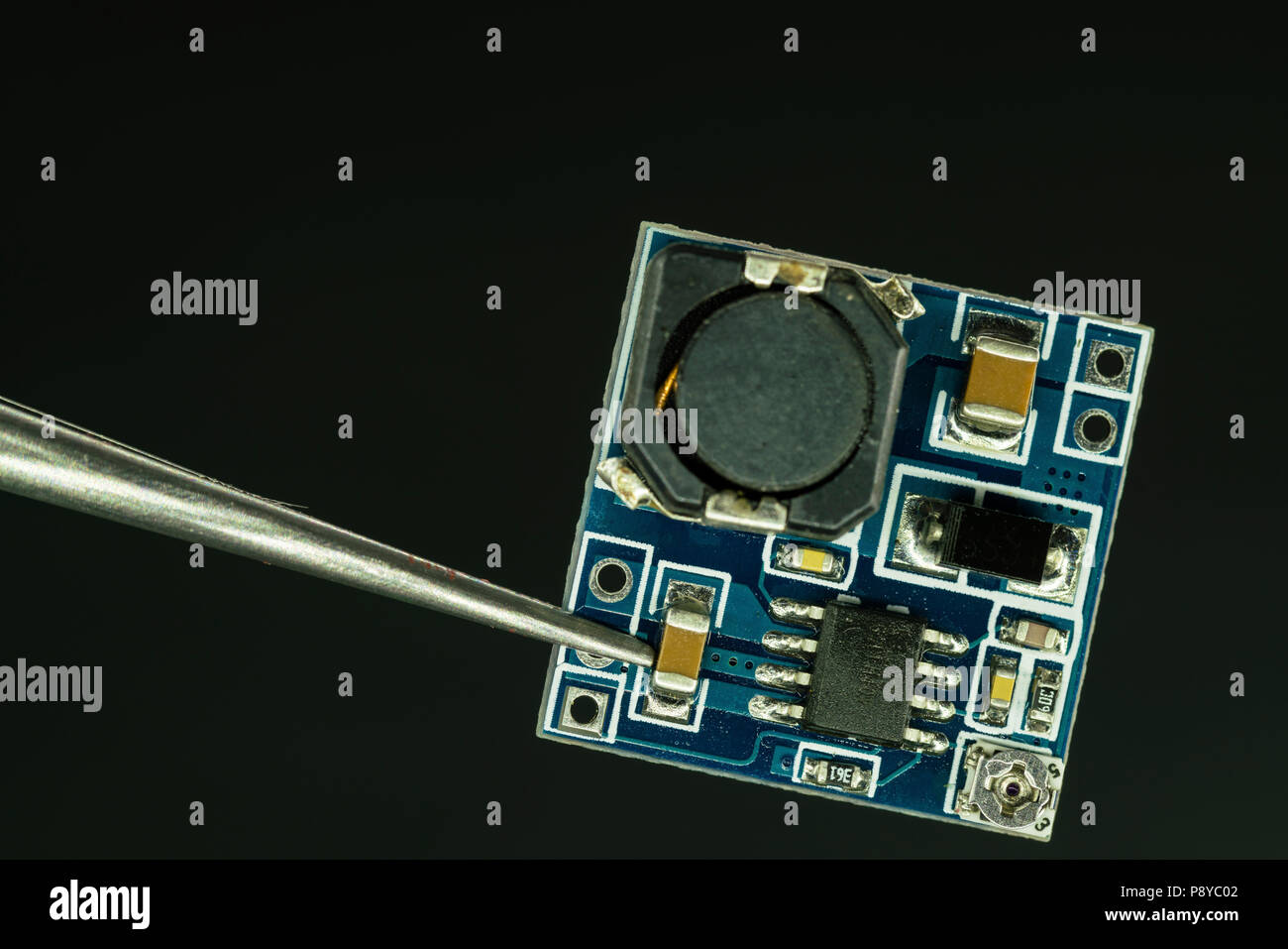 Circuit board. Stock Photo