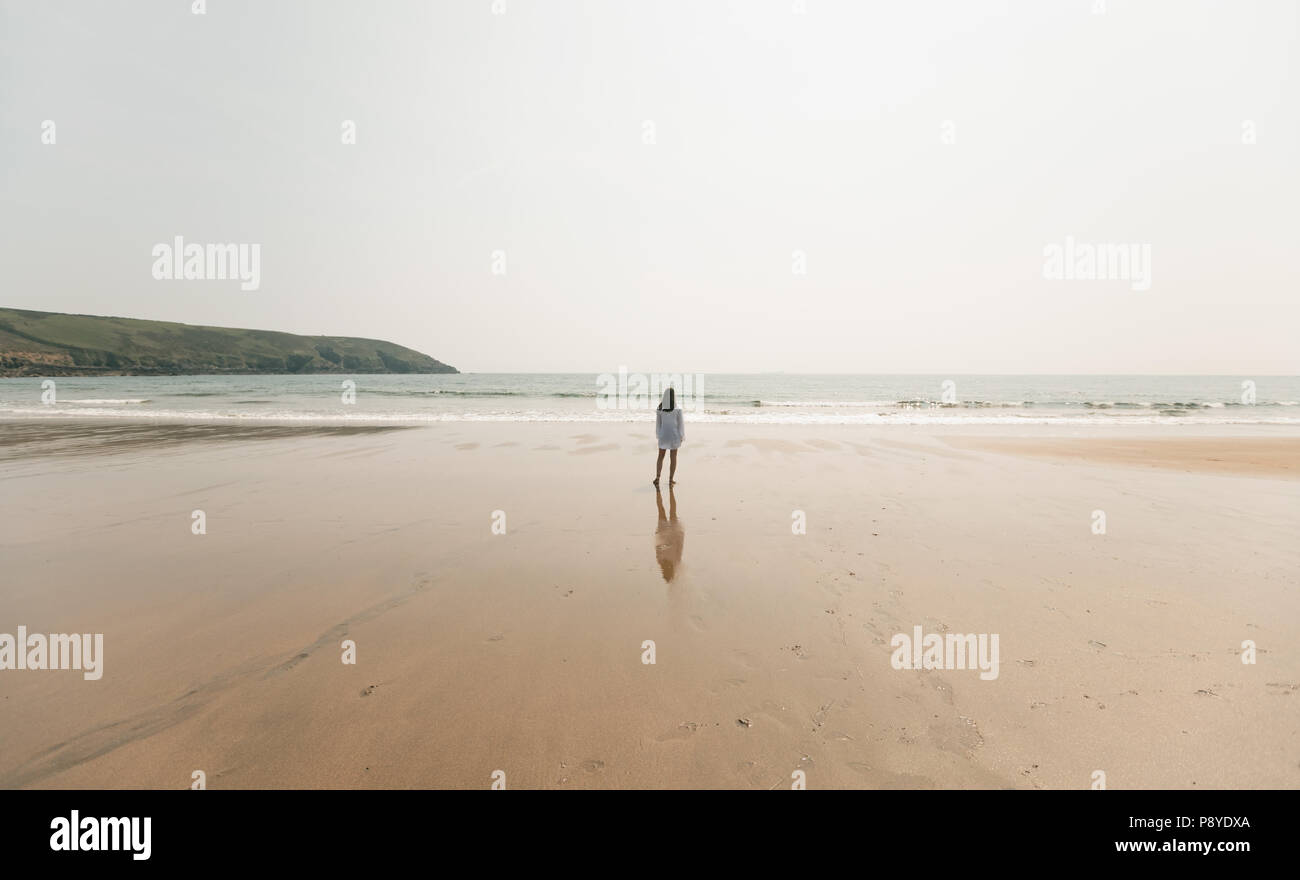 Peaceful day at beach hi-res stock photography and images - Alamy