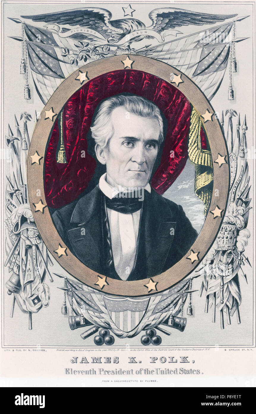 James k polk portrait hires stock photography and images Alamy