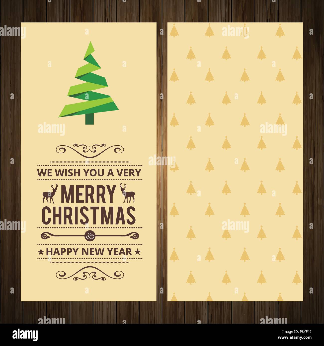 Infographic Christmas Card 