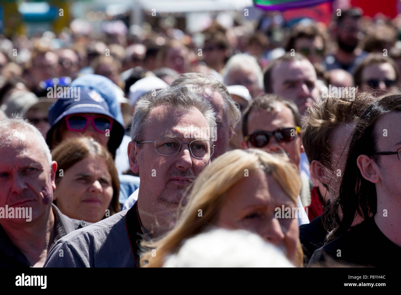 Durham, UK. 8th July, 2017. Durham Miners Gala Stock Photo - Alamy