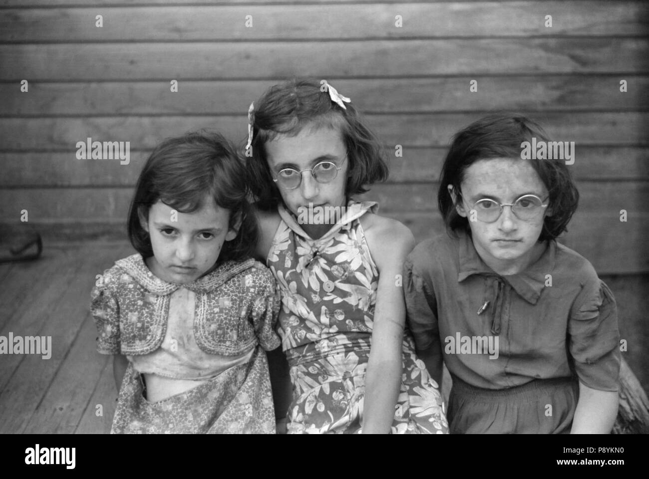 Children of Albert Lynch, Farm Security Administration Client, Dummerston,  Vermont, USA, Jack Delano, Farm Security Administration, August 1941 Stock  Photo - Alamy