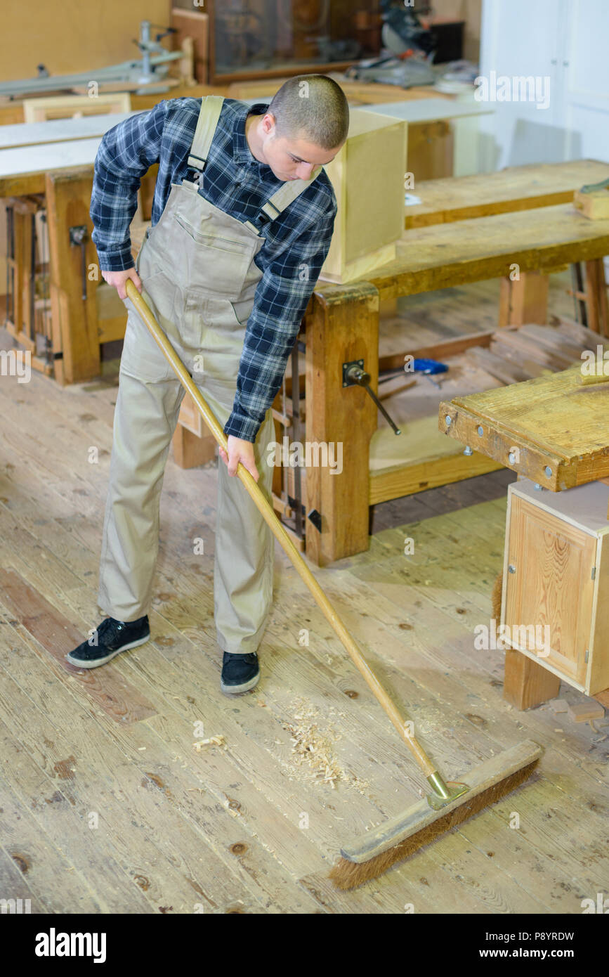 Sawdust cleaning hires stock photography and images Alamy