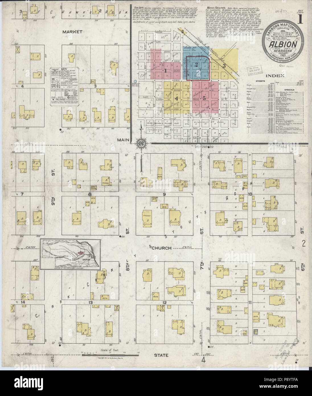 Map of albion hires stock photography and images Alamy