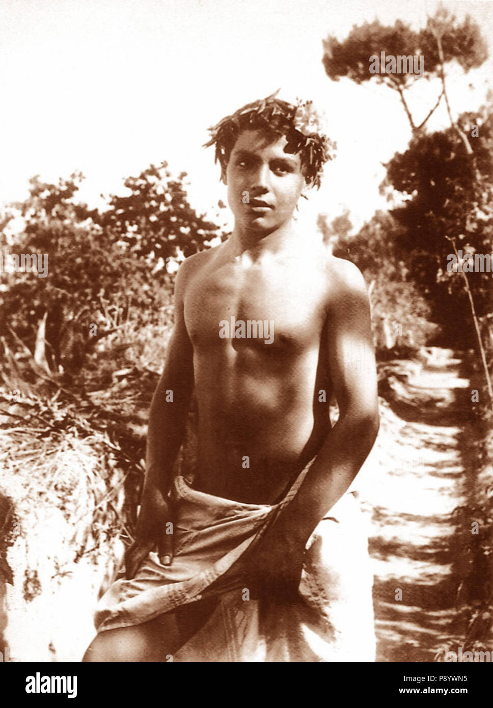 Boboli Garden, view of town Florence Stock Photo. 