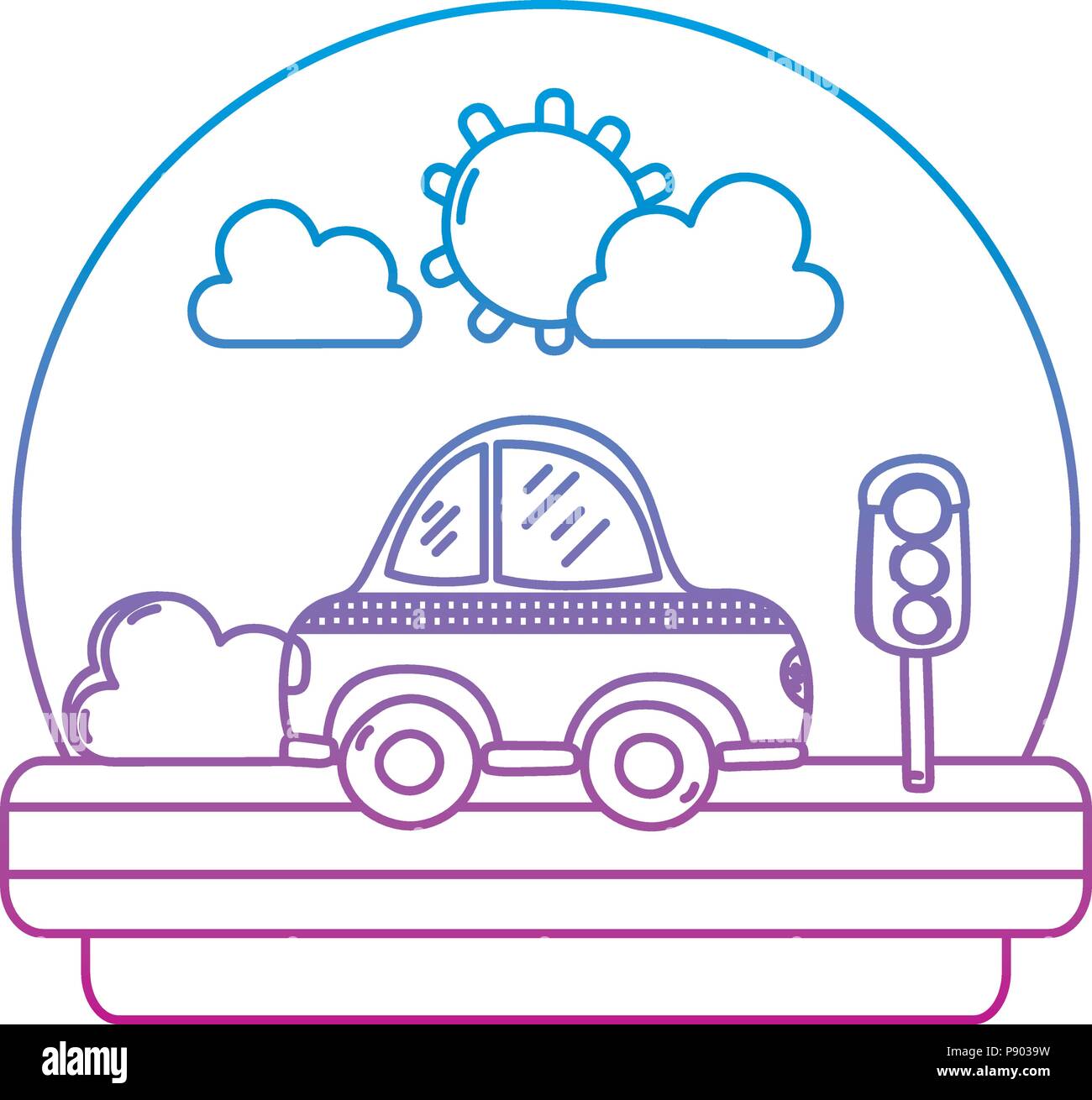 Weather Cab Stock Vector Images Alamy