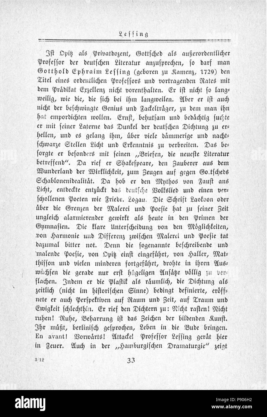 .   362 Klabund Deutsche Literaturgeschichte in einer Stunde 033 Stock Photo