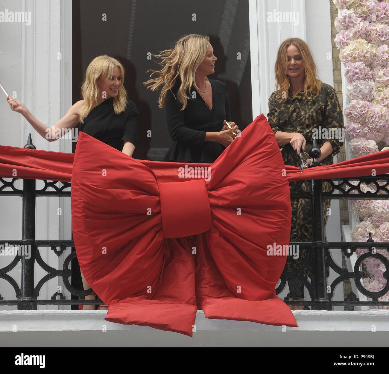 Grand opening of Stella McCartney flag ship store on Bond Street with