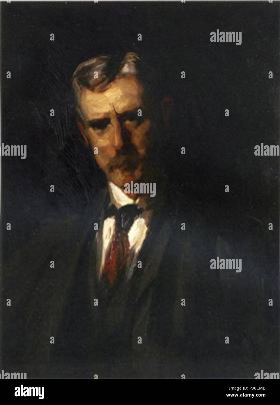 . 328 Henri - portrait-of-thomas-anschutz-1906 Stock Photo - Alamy