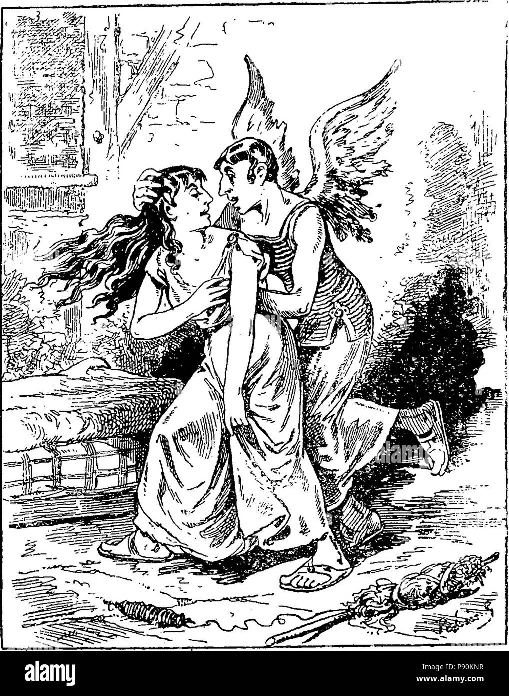 Jeu De Bonne Aventure L'Ange Gabriel - Léon SAUSSINE - Illus. Ludovic - 1891