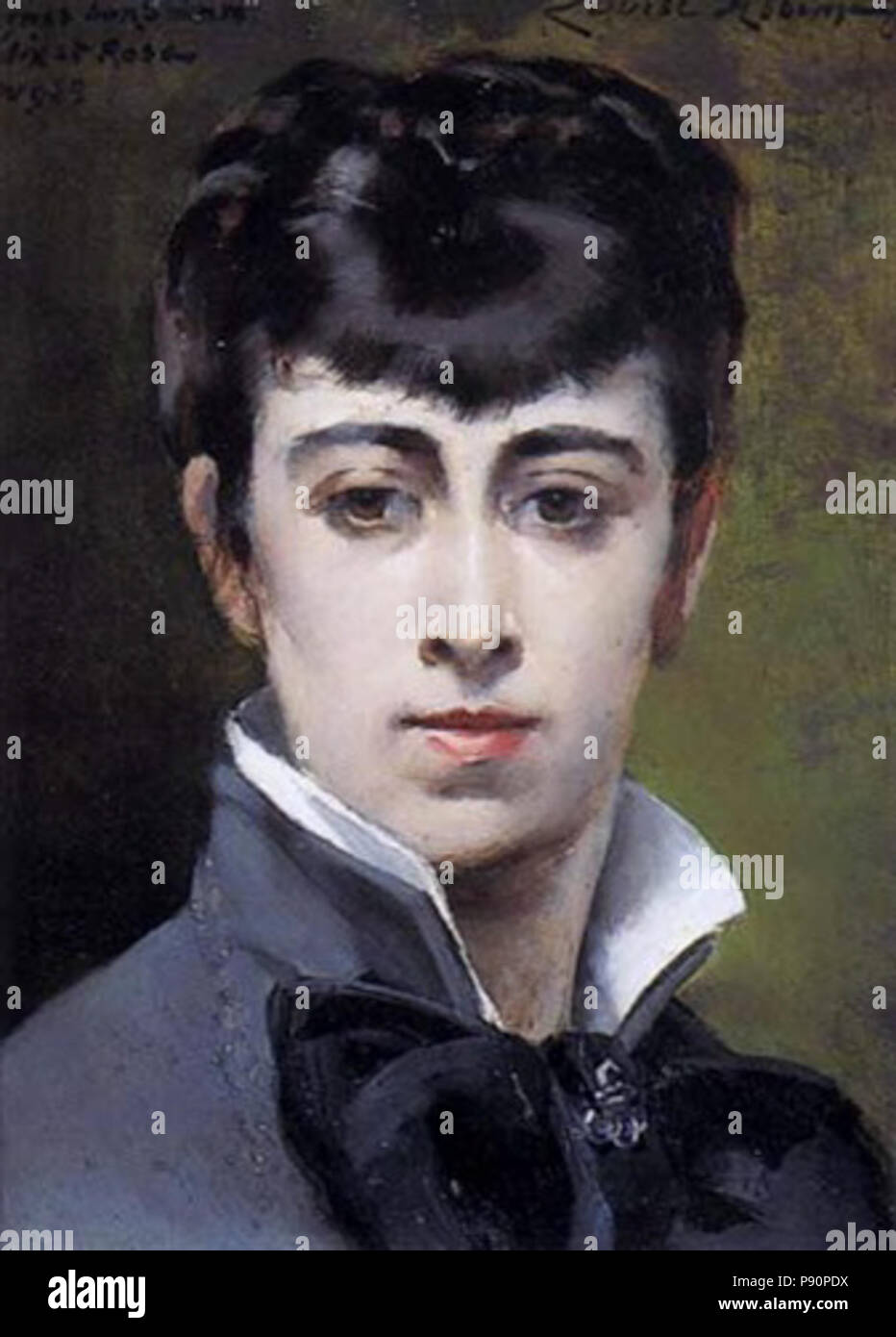 Jeanne Samary, c.1885 by Charles Emile Auguste Carolus Duran
