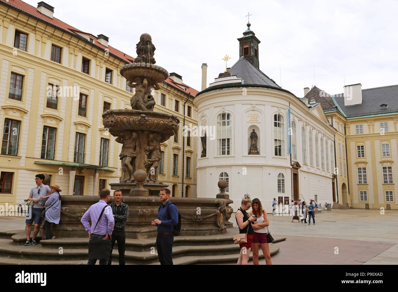Chapel of the Holy Rood, Second Courtyard, Prague Castle, Hradčany