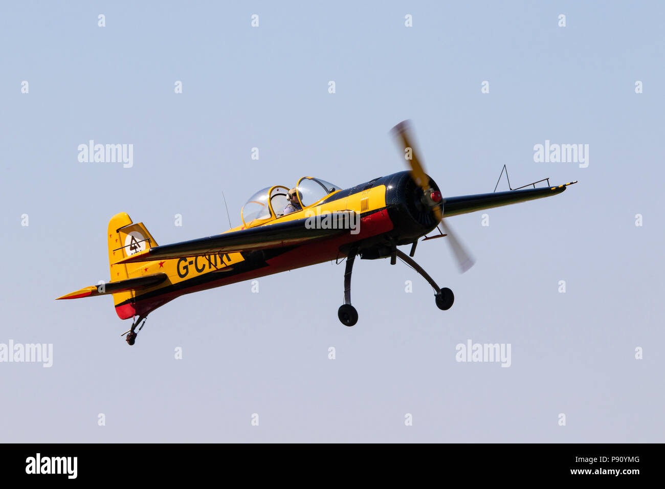 Yakovlev Yak-55 G-CIIK Stock Photo - Alamy