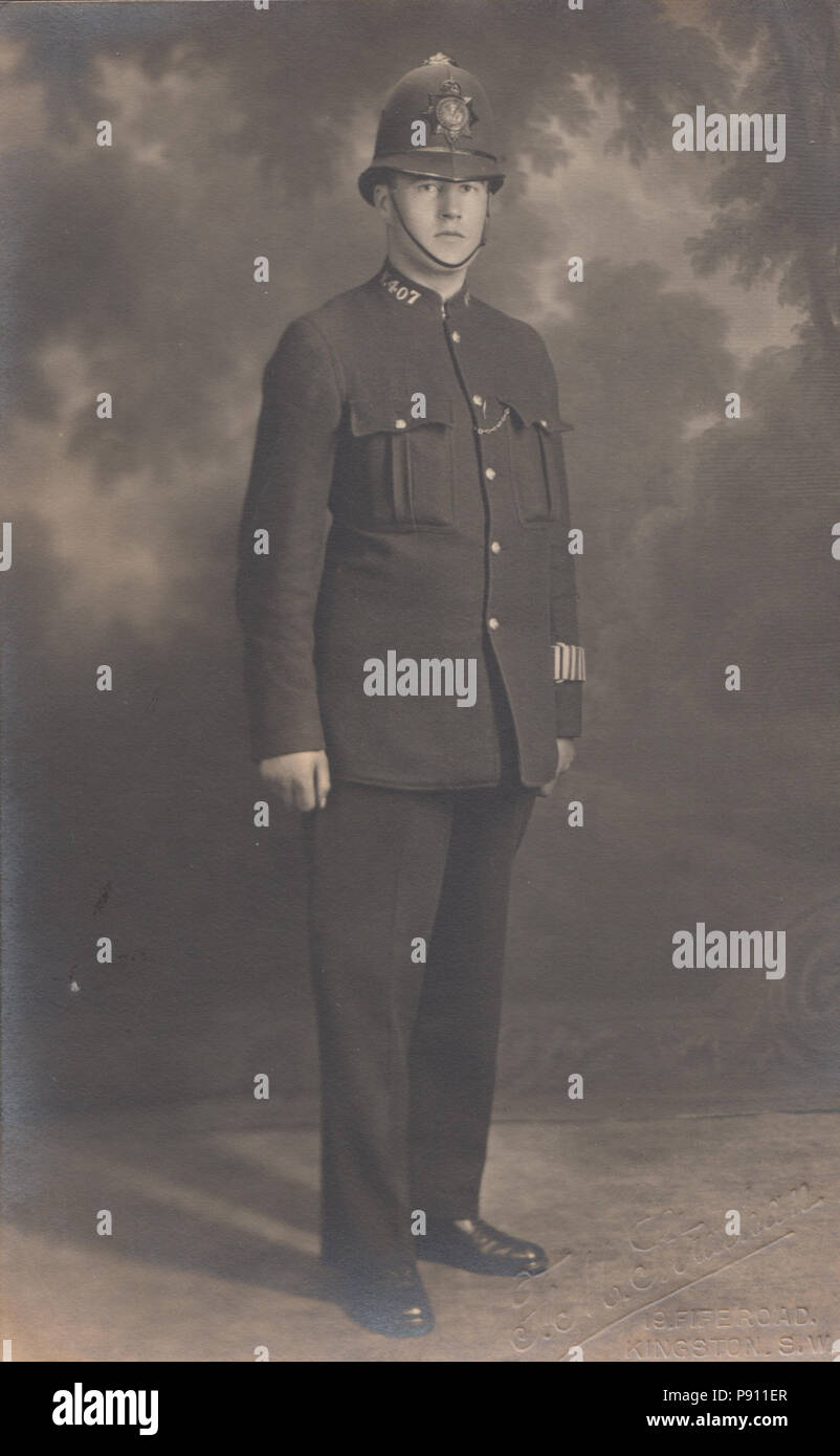 Black and white police uniform hi-res stock photography and images - Alamy