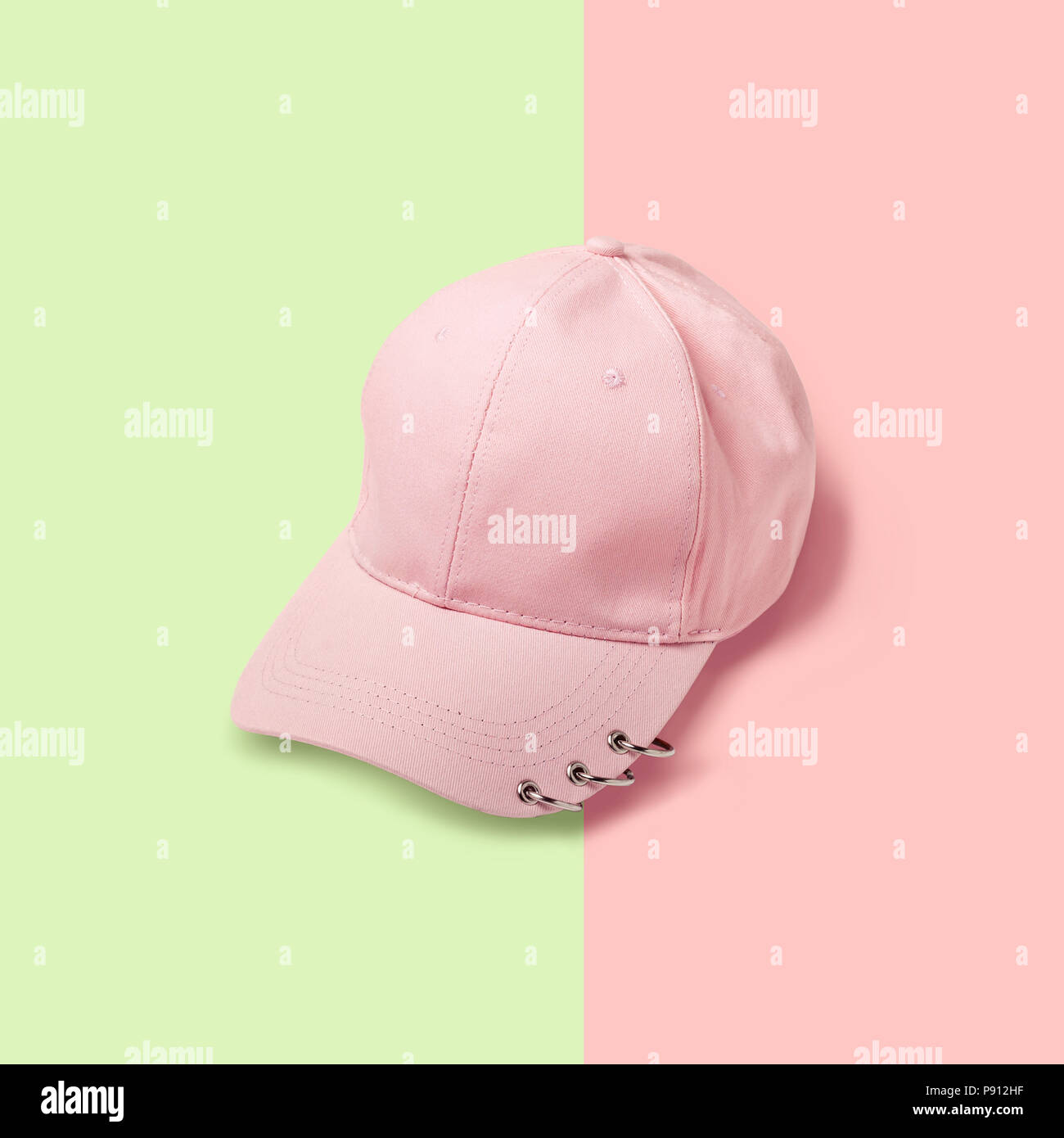 Girl pink baseball cap hi-res stock photography and images - Alamy