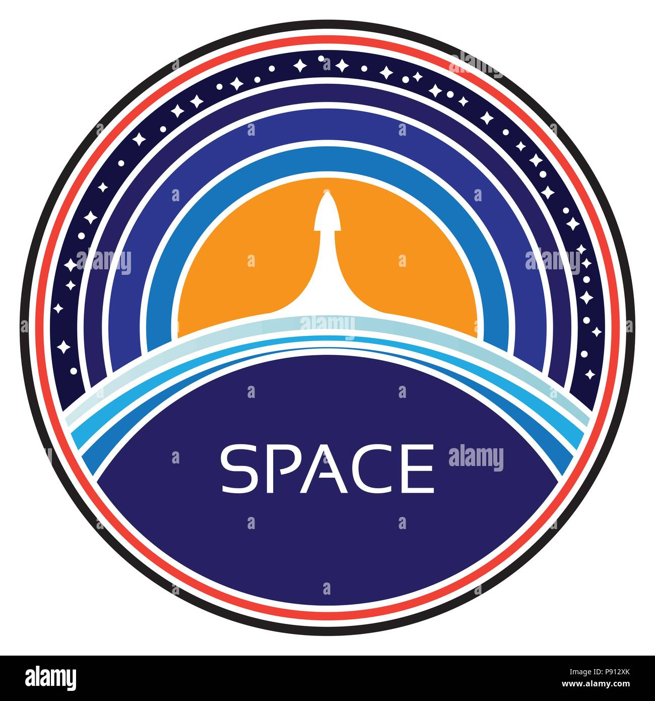Space vector image Stock Vector Image & Art - Alamy