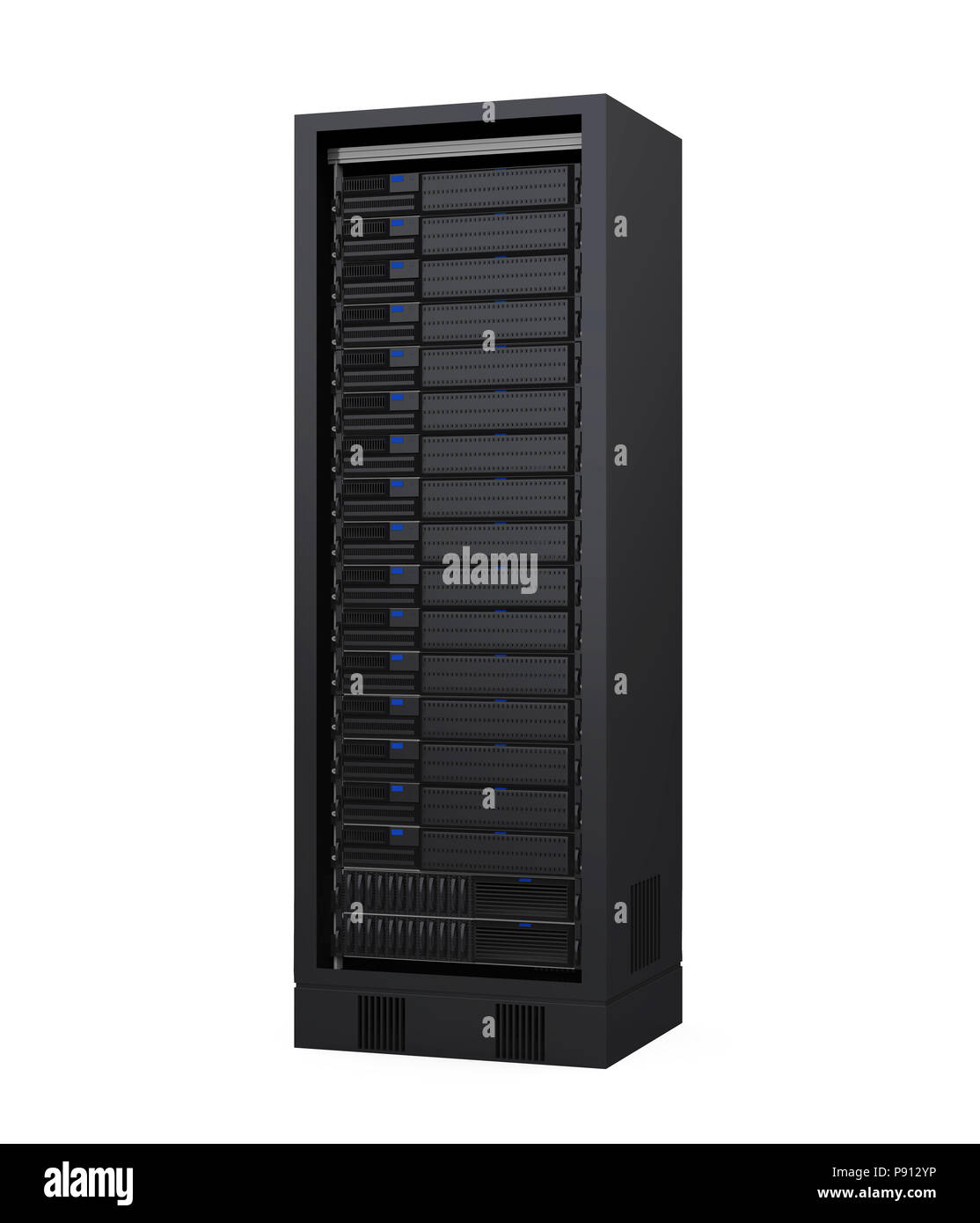 Computer Network Server Isolated Stock Photo - Alamy