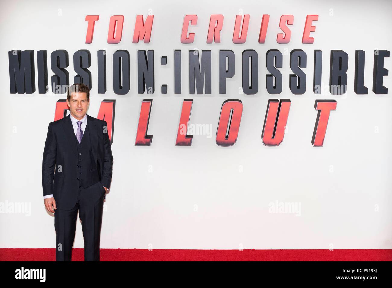 Tom Cruise attends MISSION: IMPOSSIBLE - FALLOUT, UK Premiere. London ...