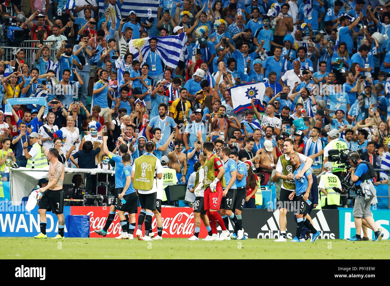 Uruguay Team Group Uru Jun 30 2018 Football Soccer Uruguay
