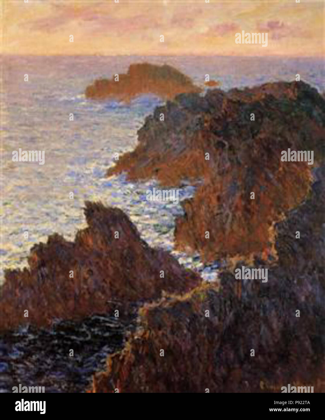 Monet belle ile hi-res stock photography and images - Alamy