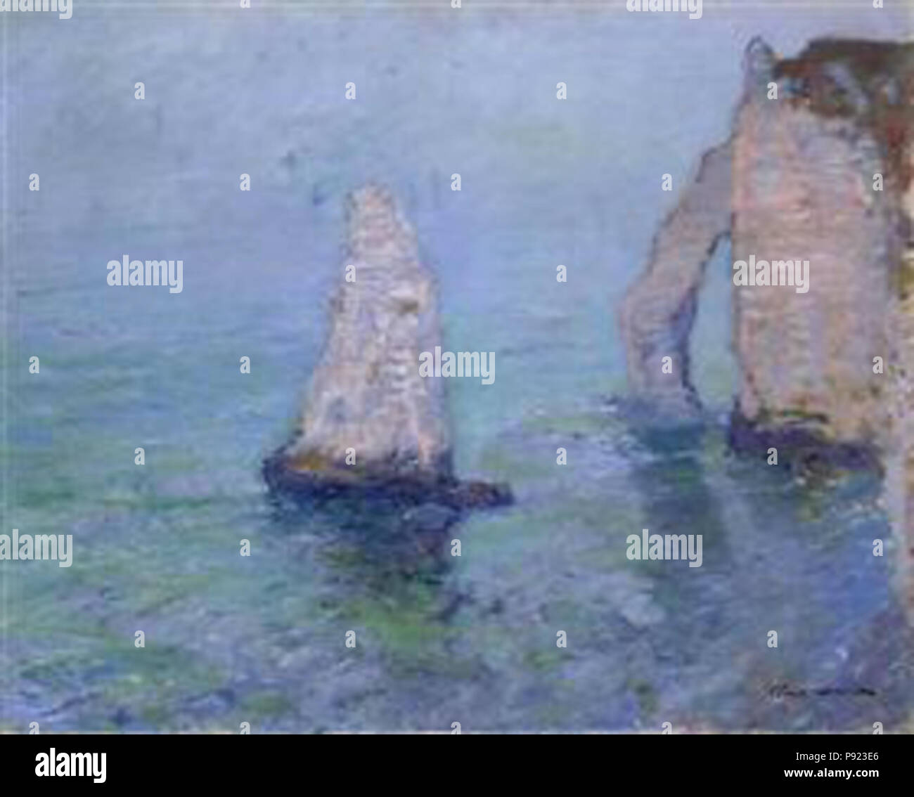 Needle rock aval monet hi-res stock photography and images - Alamy