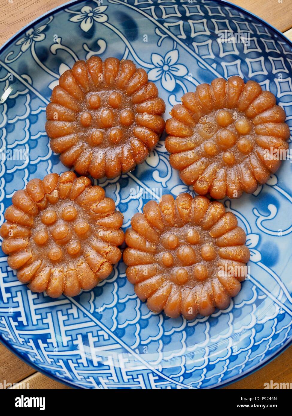 Korean traditional sweets Yakgwa, Honey Cookie Stock Photo Alamy