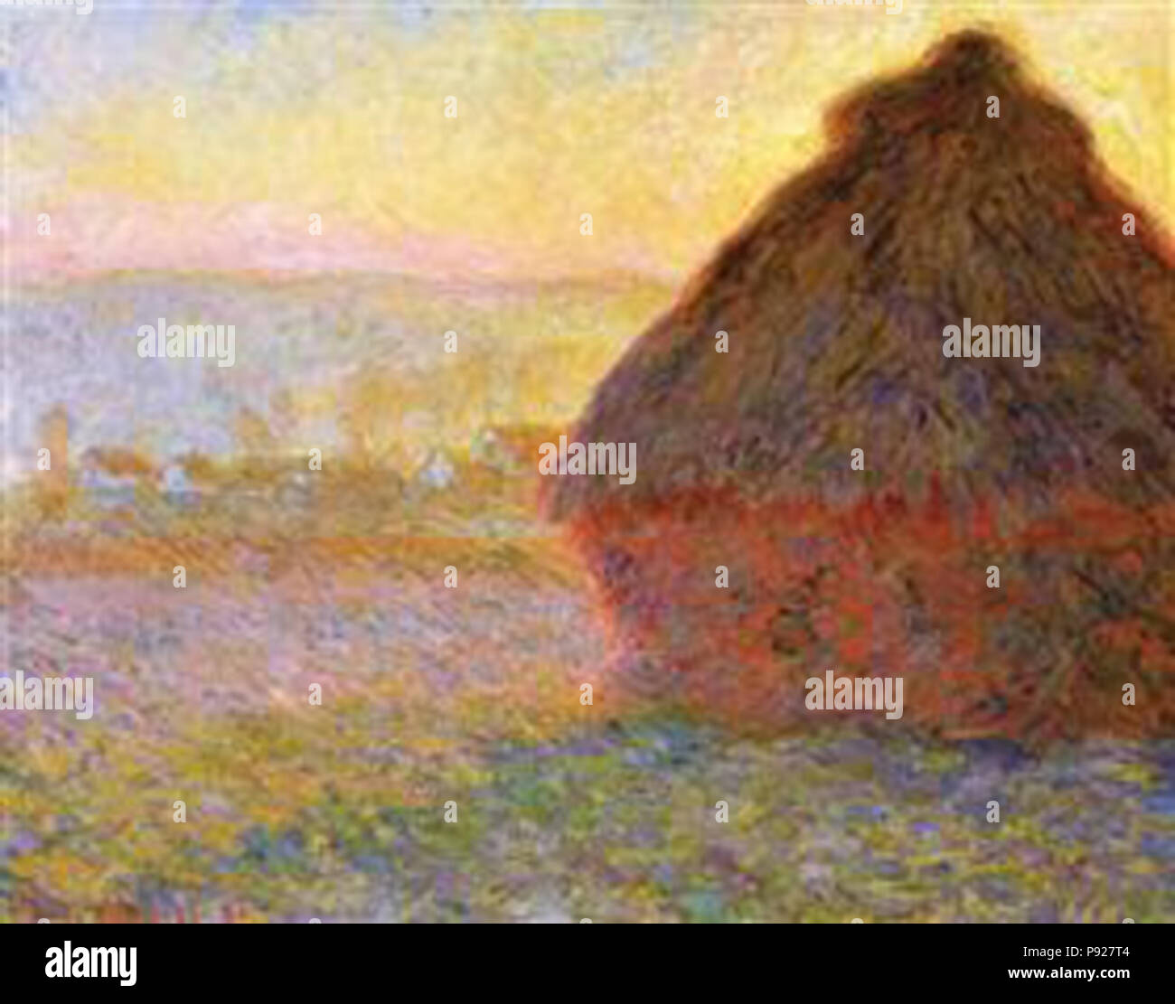 Grainstack monet hi-res stock photography and images - Alamy