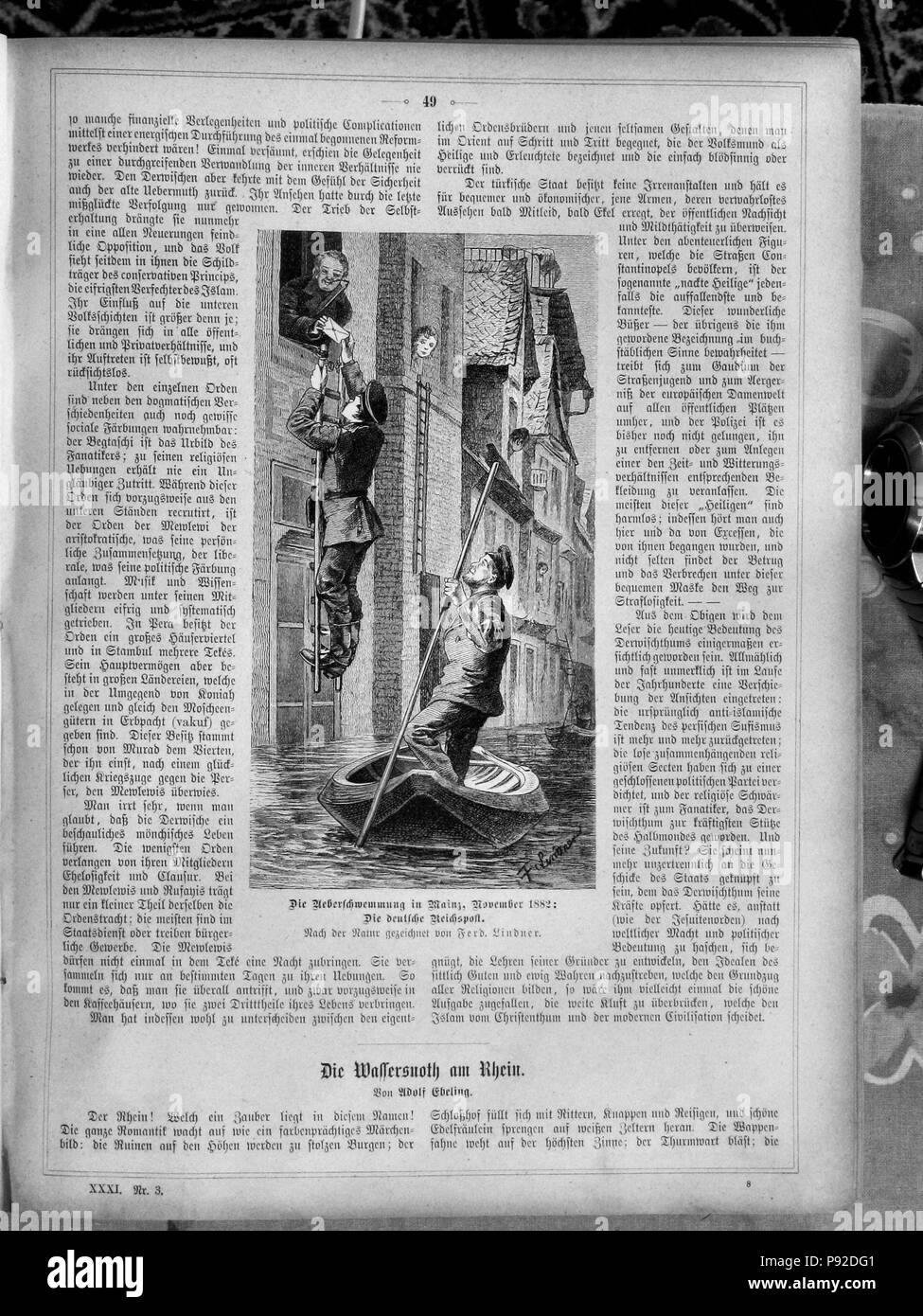 .   210 Die Gartenlaube (1883) 049 Stock Photo