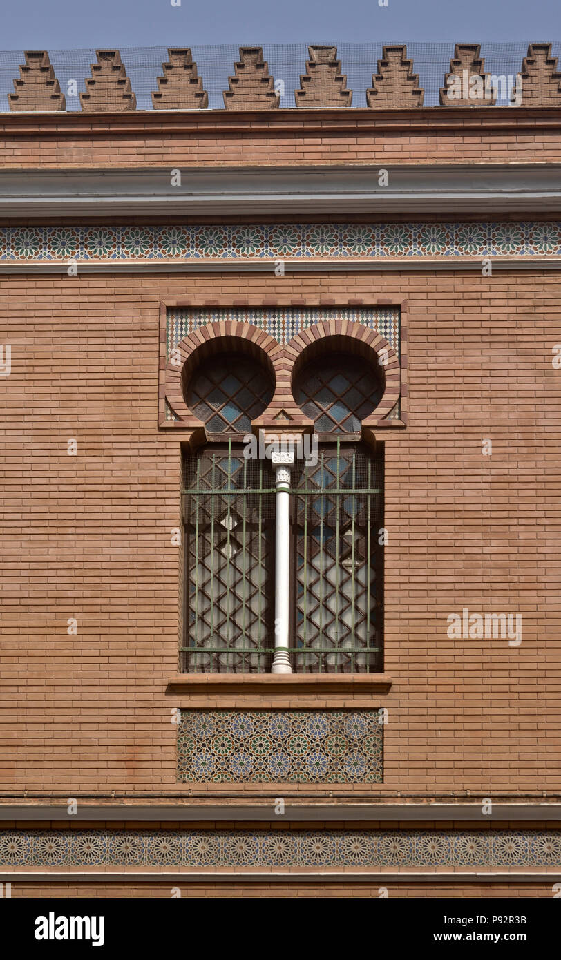 Moorish architecture. Seville, Spain (Sevilla - España) Stock Photo