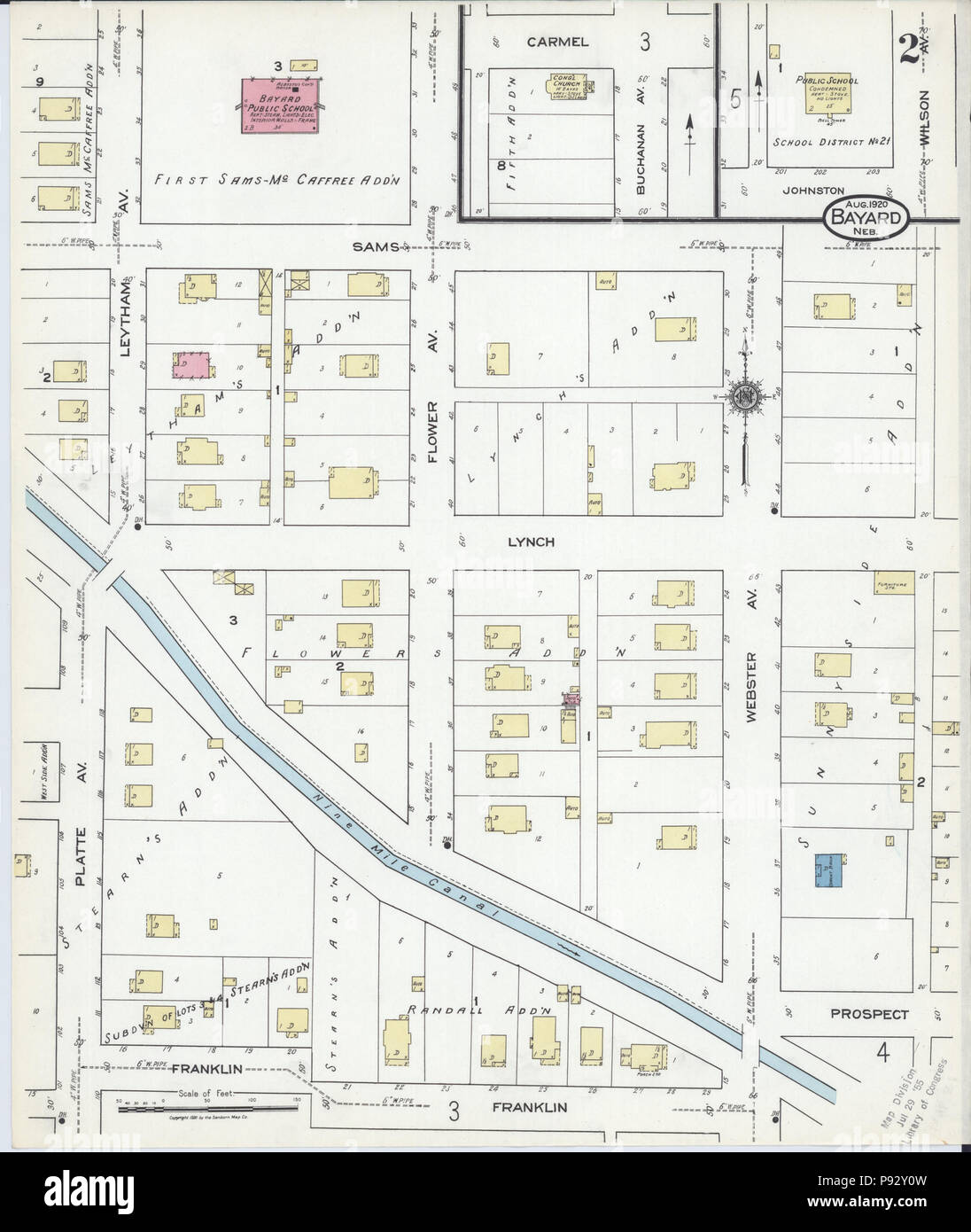 491 Sanborn Fire Insurance Map - 491 Sanborn Fire Insurance Map From Bayard Morrill County Nebraska Loc Sanborn05146 001 2 P92Y0W 